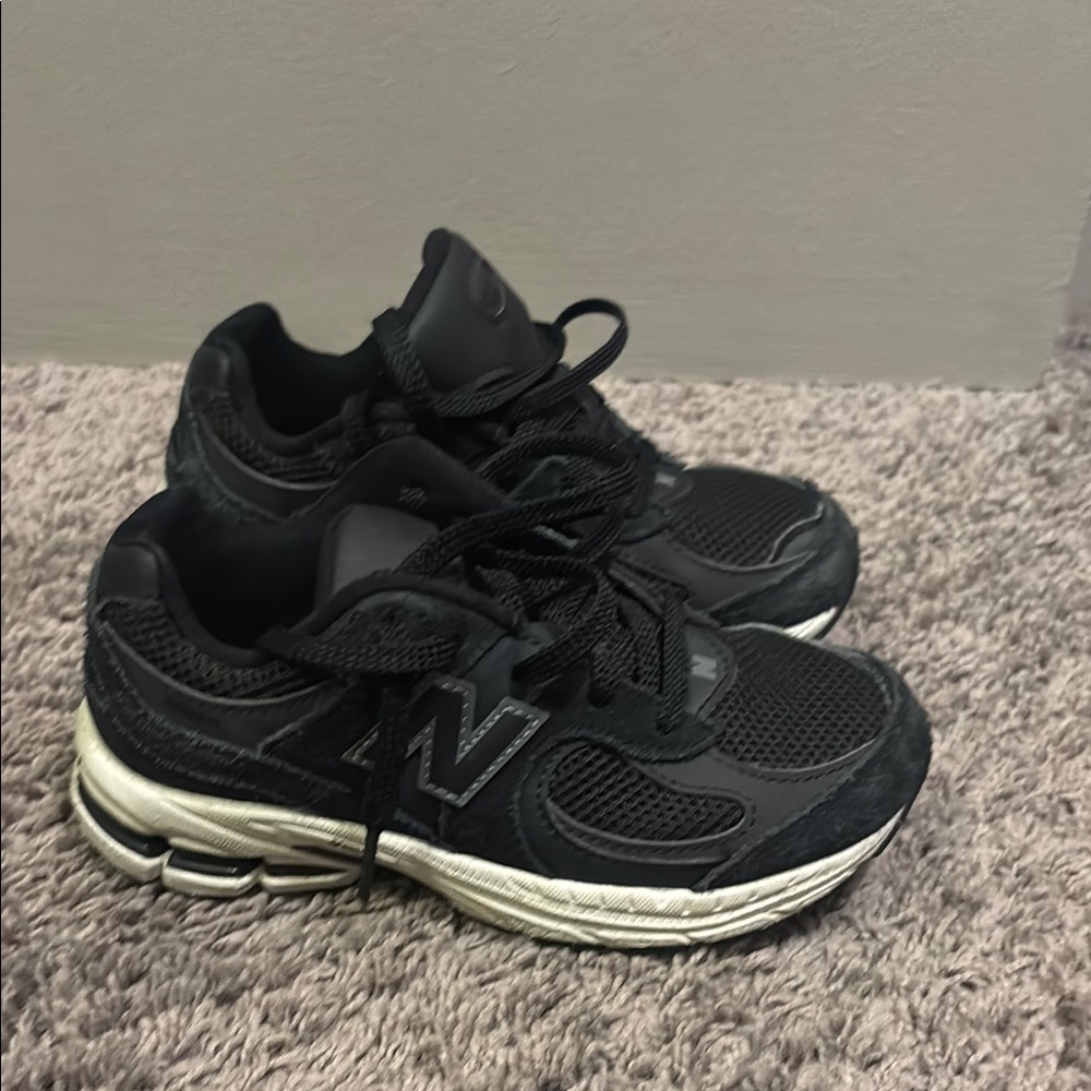 Kids Black Sneakers